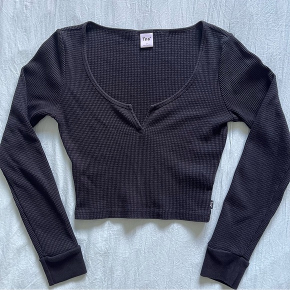 TNA Waffle Long Sleeve - Picture 1 of 6